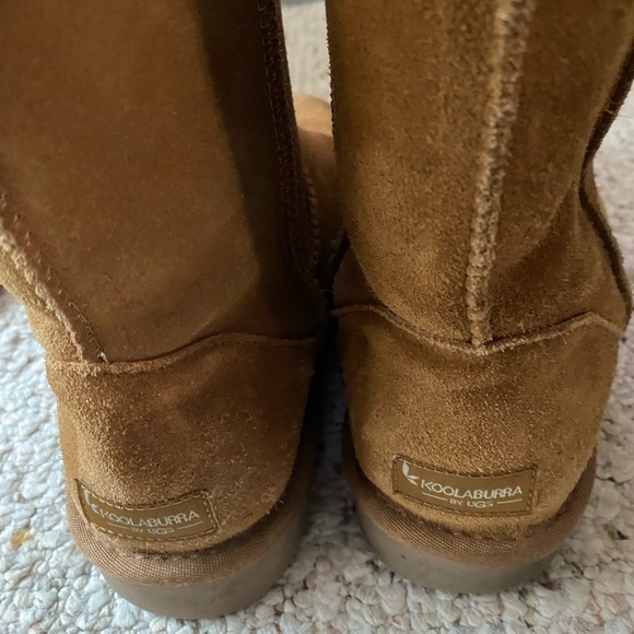 Koolaburra by UGG 1017090 Chestnut US Size 9 Women's Koola Short Suede Boots - Picture 4 of 4